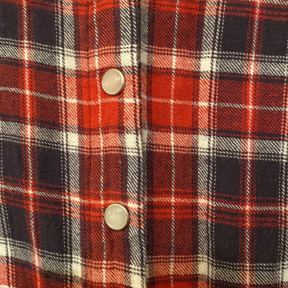 Plaid Button Up - Picture 4 of 4